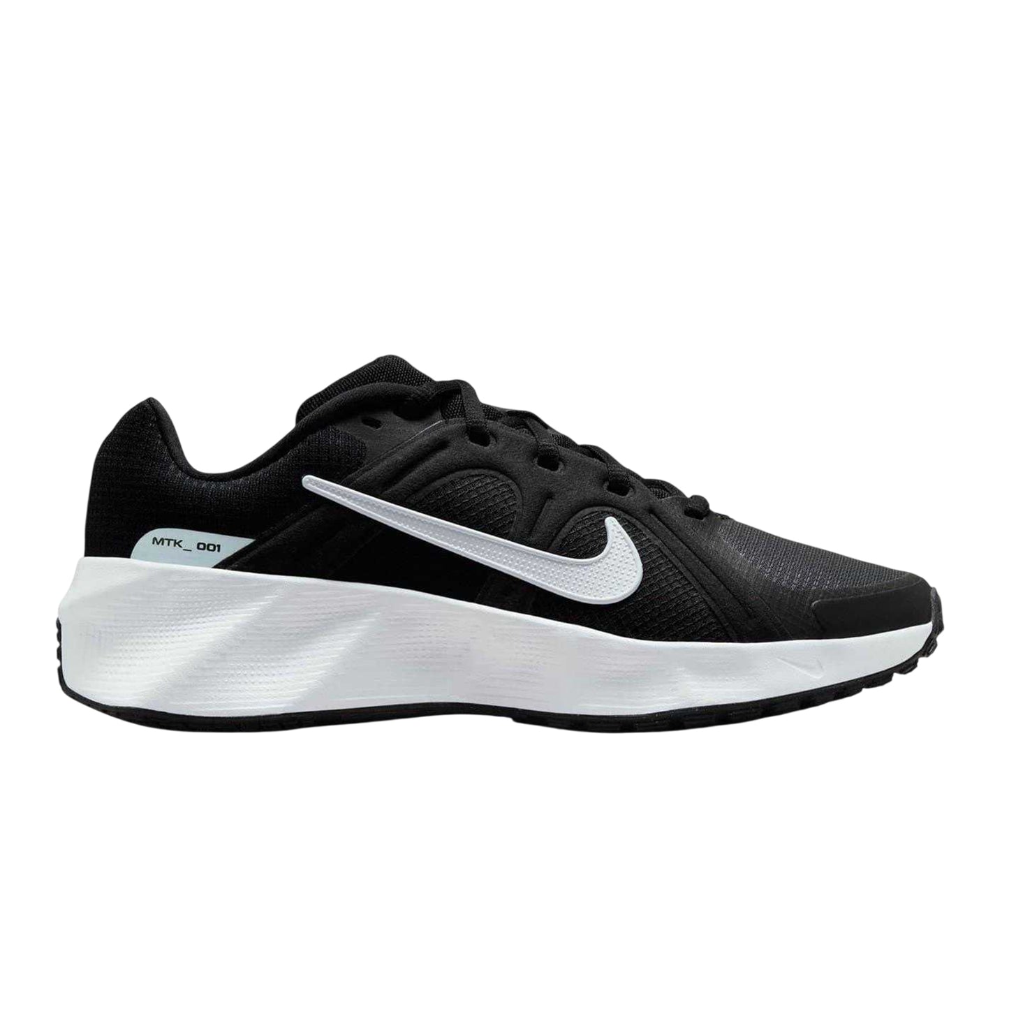 Black-White - Lifestyle - Nike Womens-Ladies Metro Tek Trainers