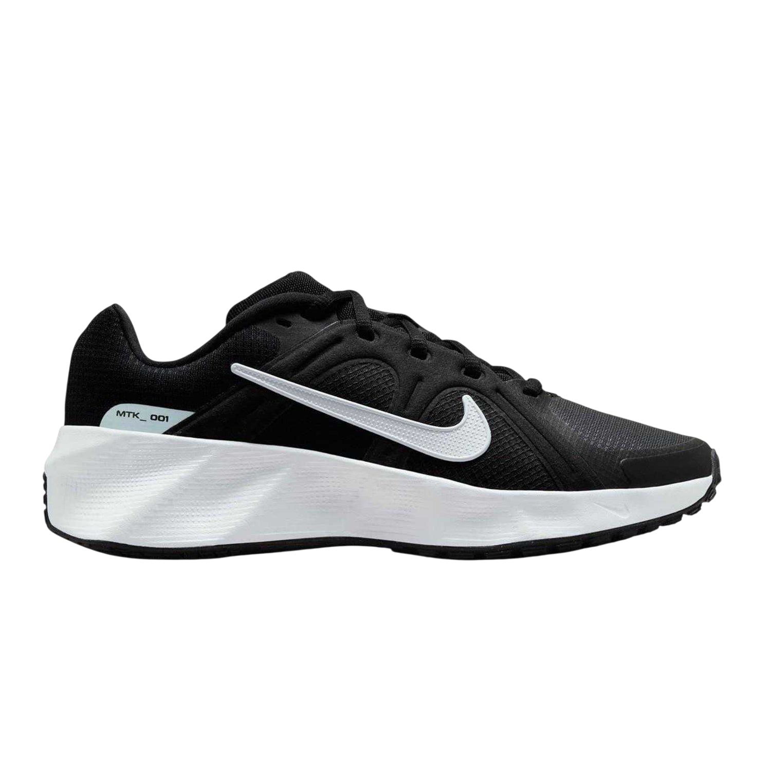 Black-White - Lifestyle - Nike Womens-Ladies Metro Tek Trainers