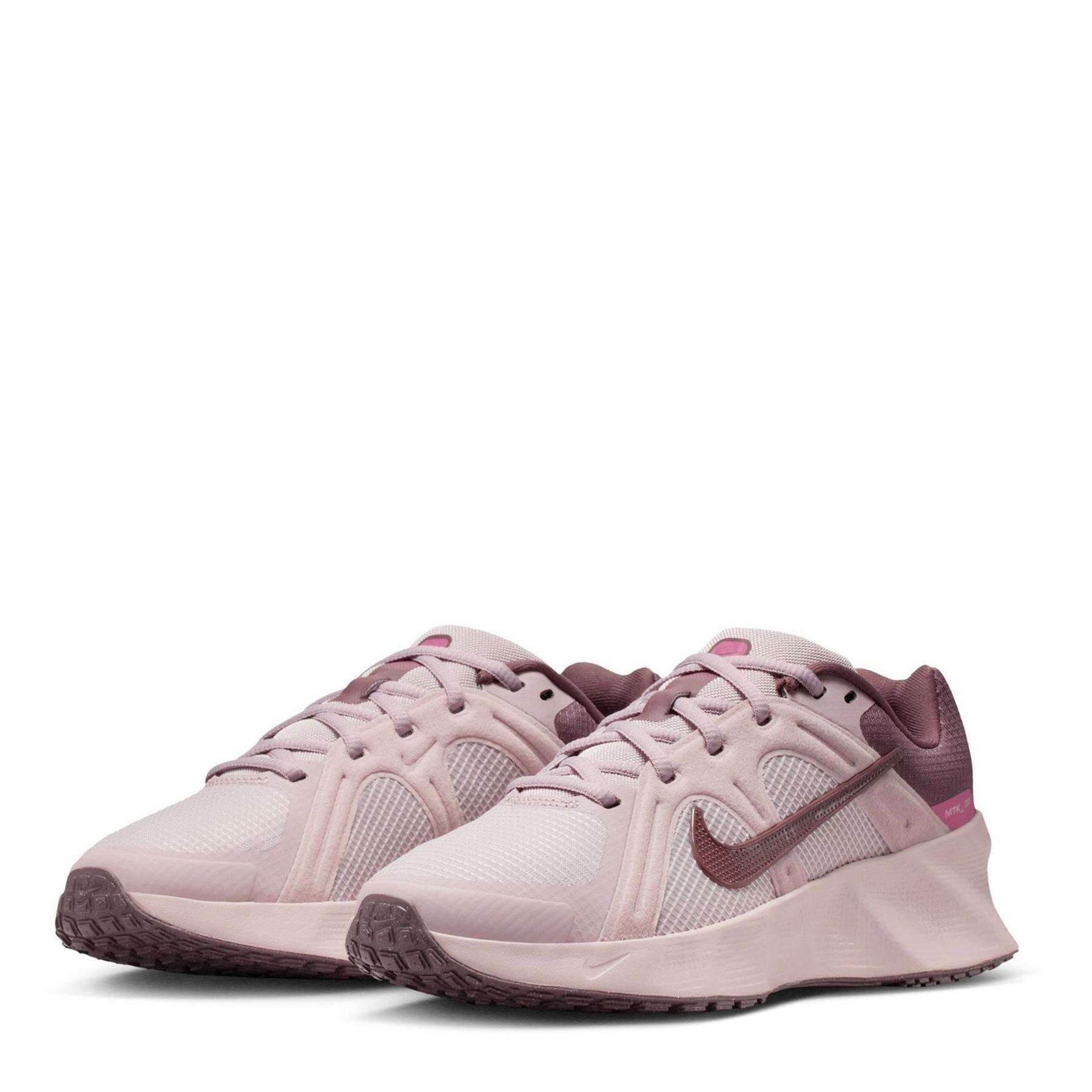 Particle Grey - Side - Nike Womens-Ladies Metro Tek Trainers