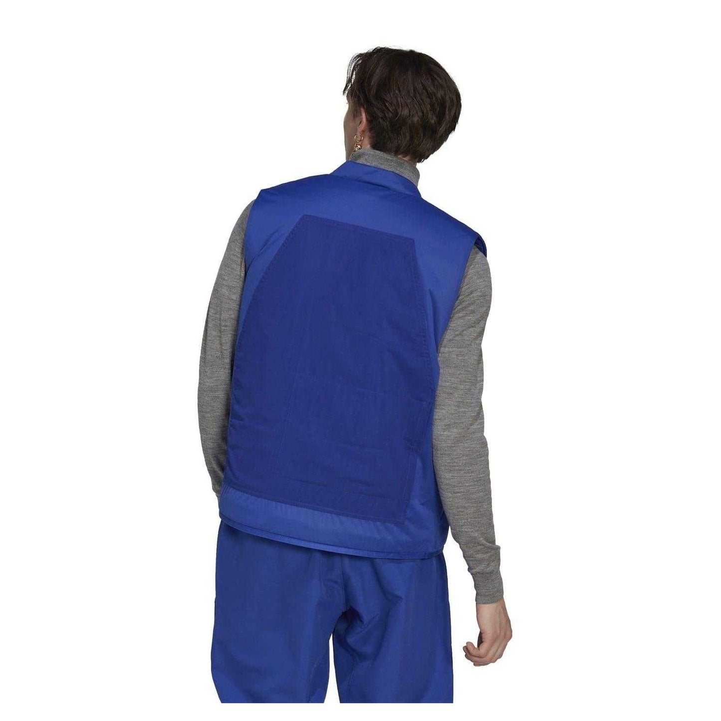 Blue - Back - Adidas Mens Sleeveless Gilet