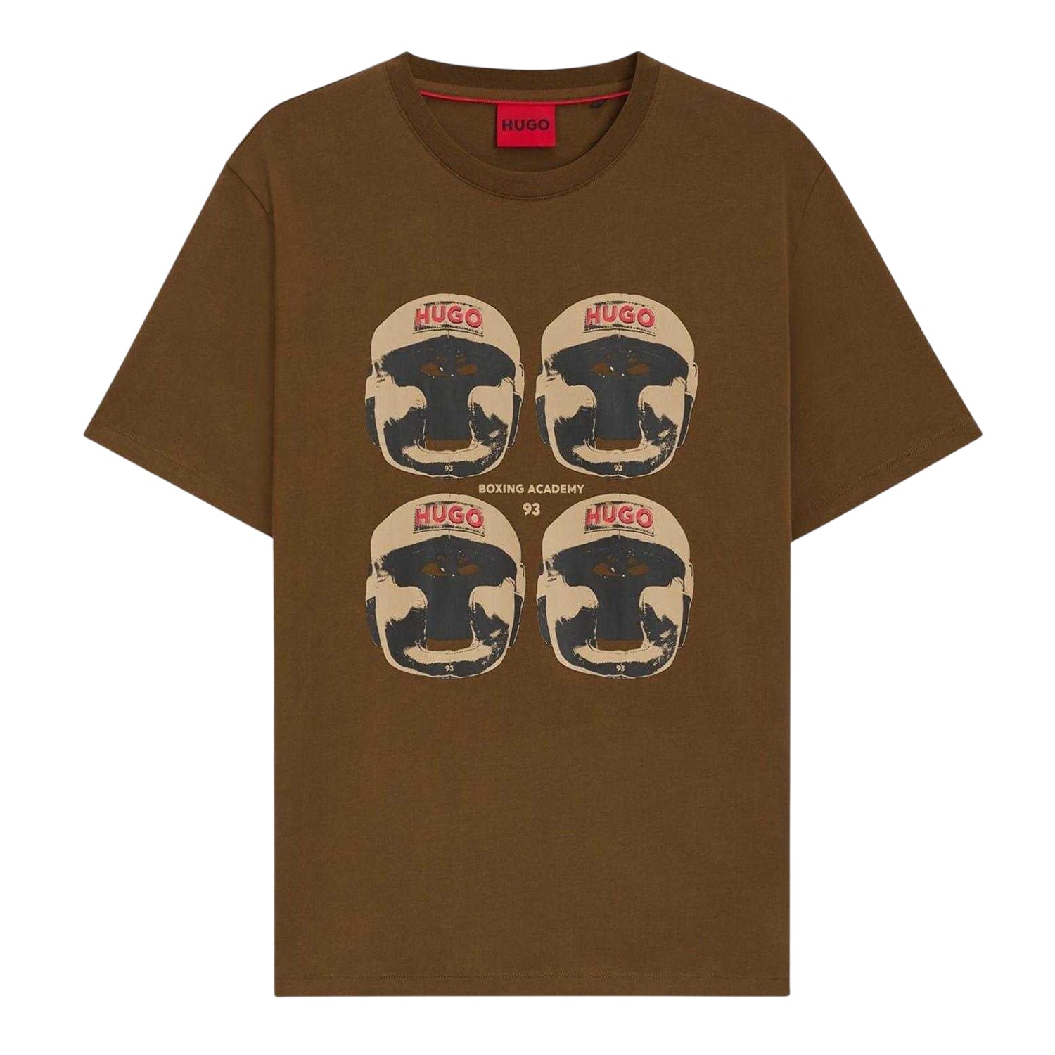 Medium Brown - Front - Hugo Unisex Adult T-Shirt