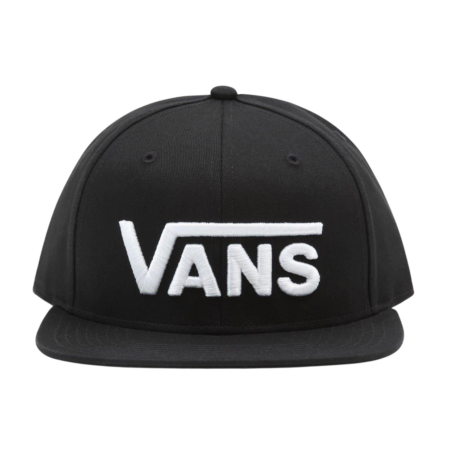 Black - Front - Vans Classic Logo Cotton Casual Cap