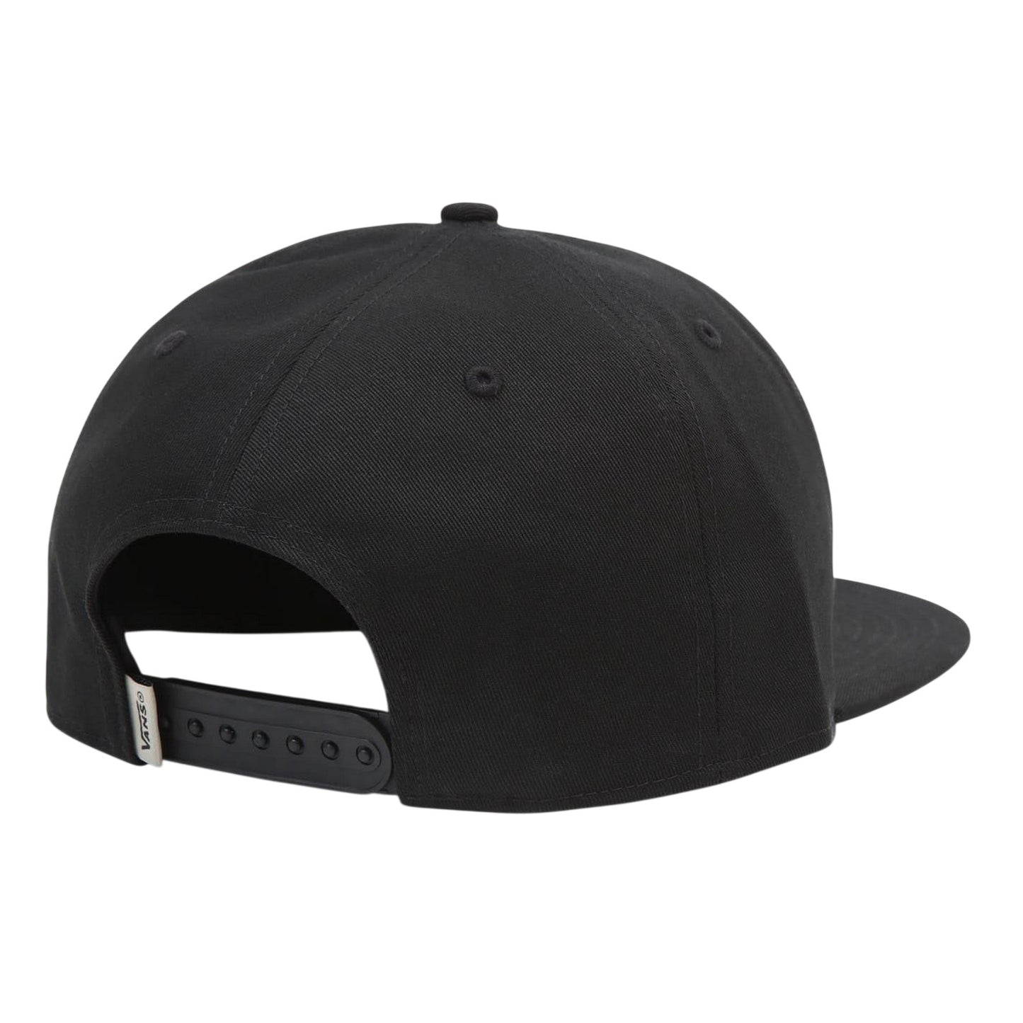 Black - Back - Vans Classic Logo Cotton Casual Cap