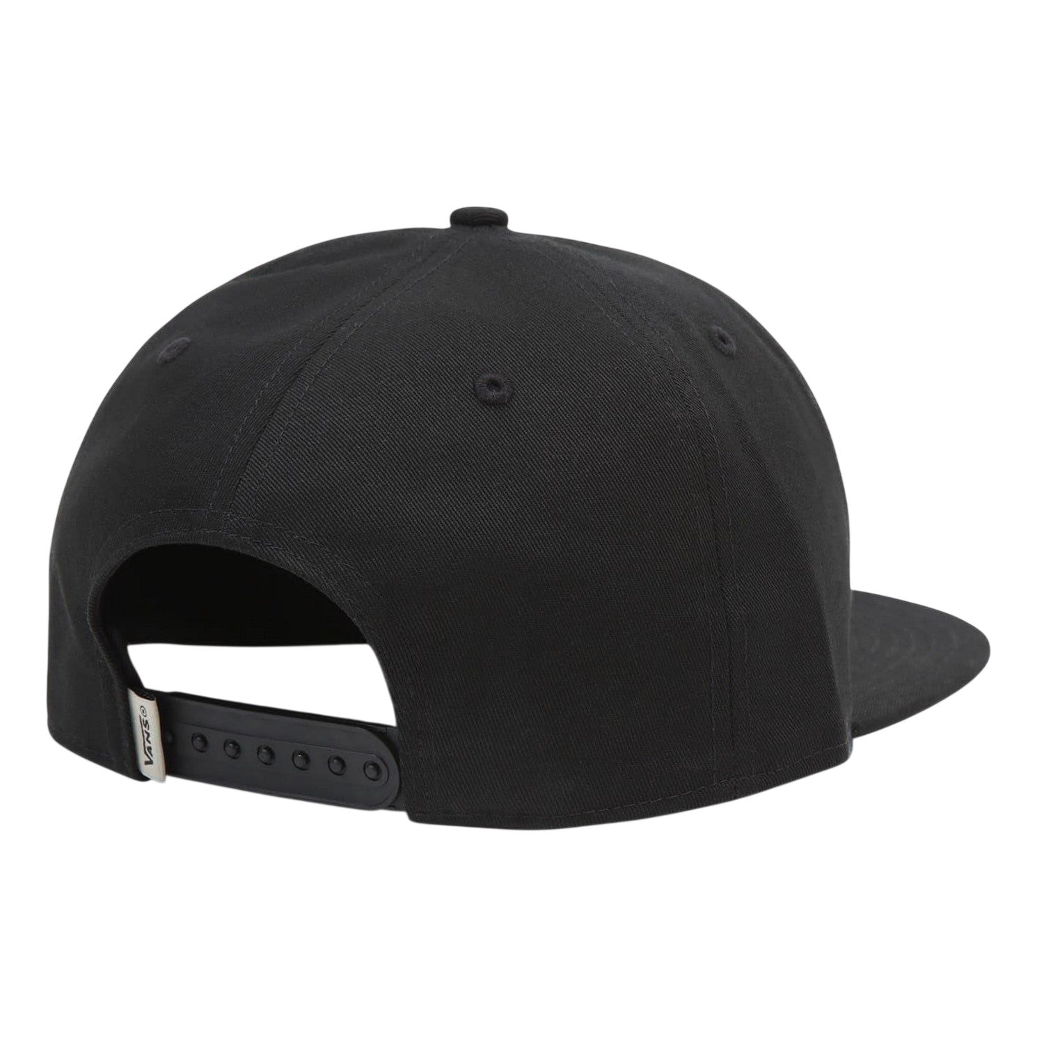 Black - Back - Vans Classic Logo Cotton Casual Cap