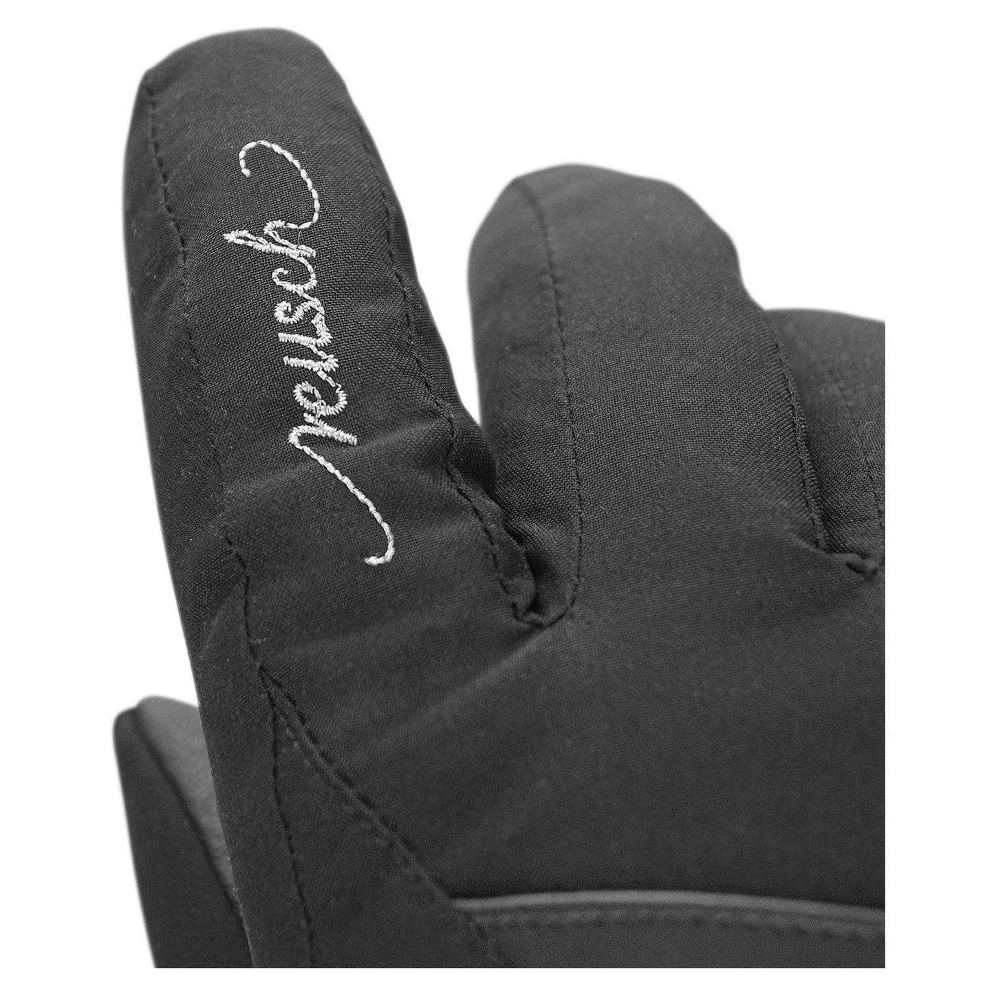 Black - Side - Reusch Unisex Adult Sandy GORE-TEX Logo Ski Gloves