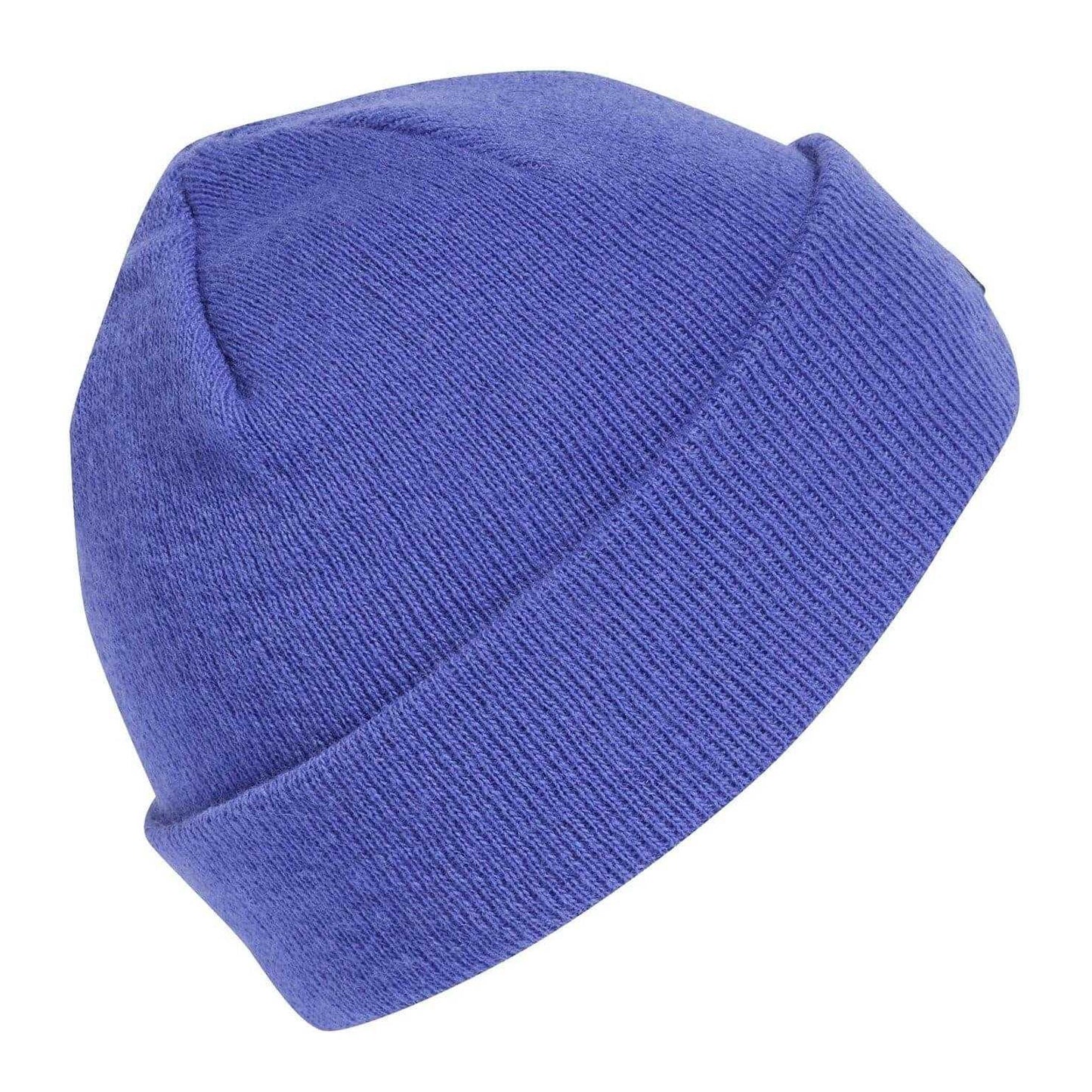 Cobalt Blue-Black - Back - Adidas Mens Tec Bea Rubberised Logo Cold.Rdy Beanie