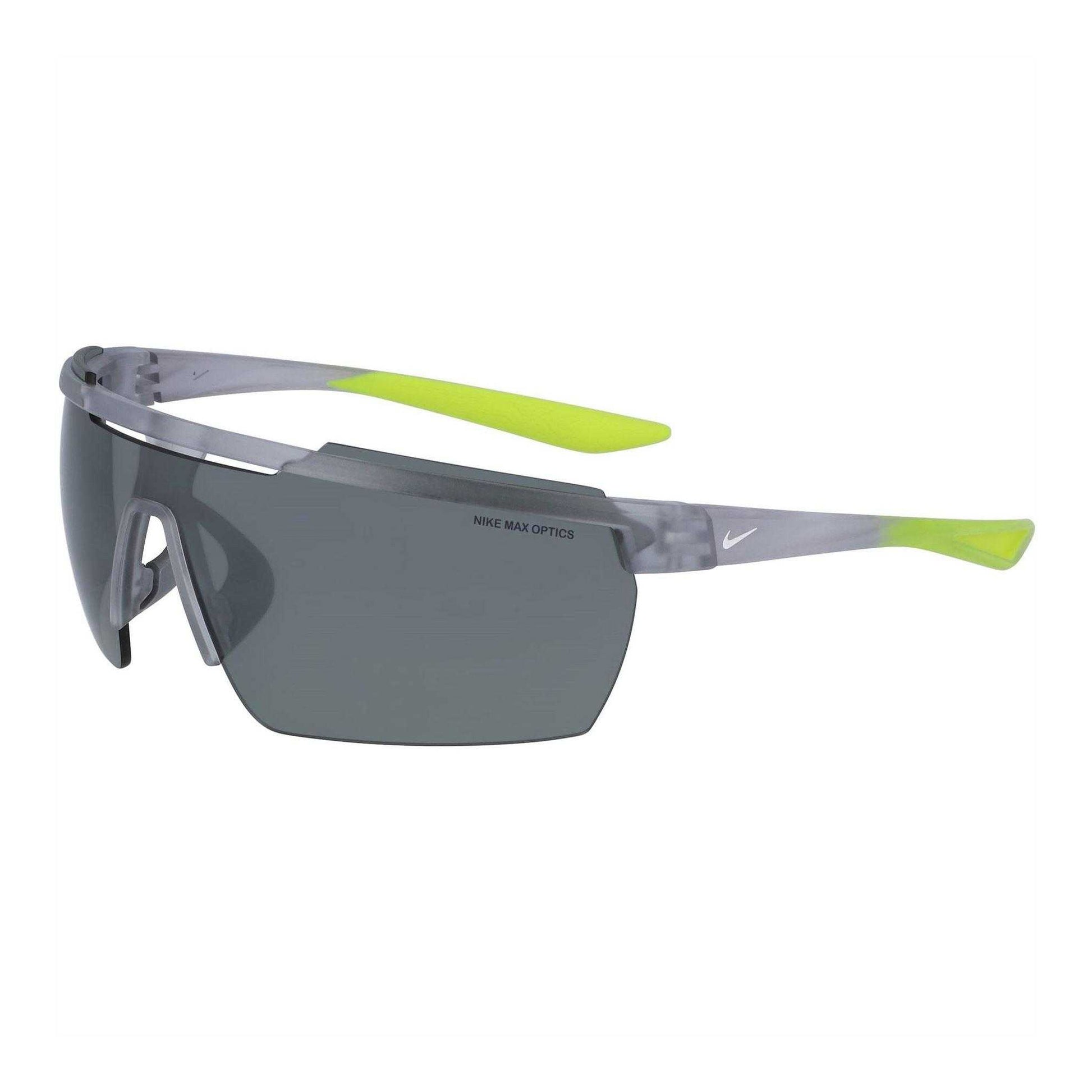 Grey-White-Silver - Back - Nike Elite Wrap Sports Sunglasses