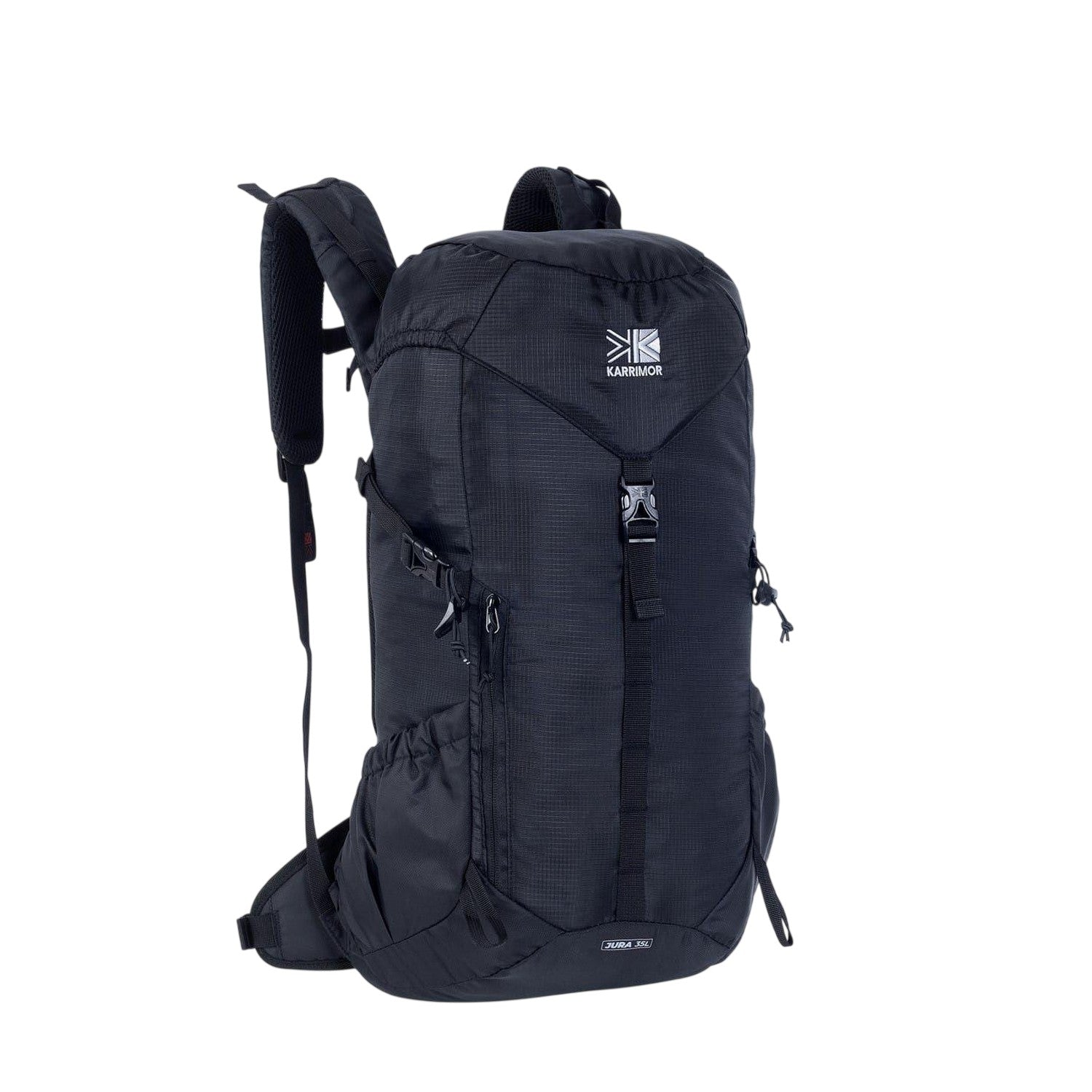 Black - Side - Karrimor Jura Logo Trekking 35L Backpack