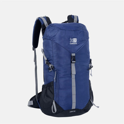 Navy - Back - Karrimor Jura Logo Trekking 35L Backpack