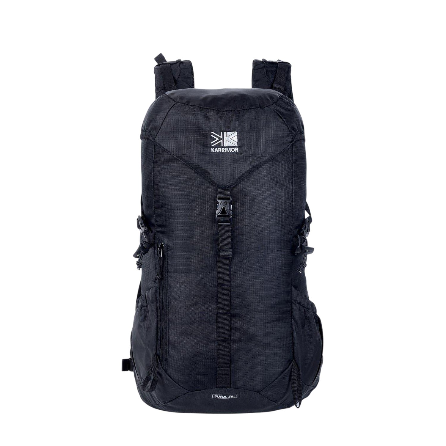 Black - Front - Karrimor Jura Logo Trekking 35L Backpack