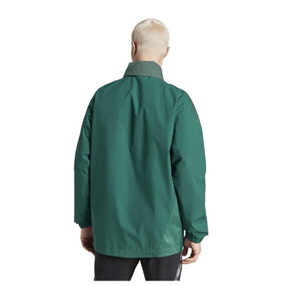 Dark Green - Back - Adidas Mens Tiro 24 Competition Anorak