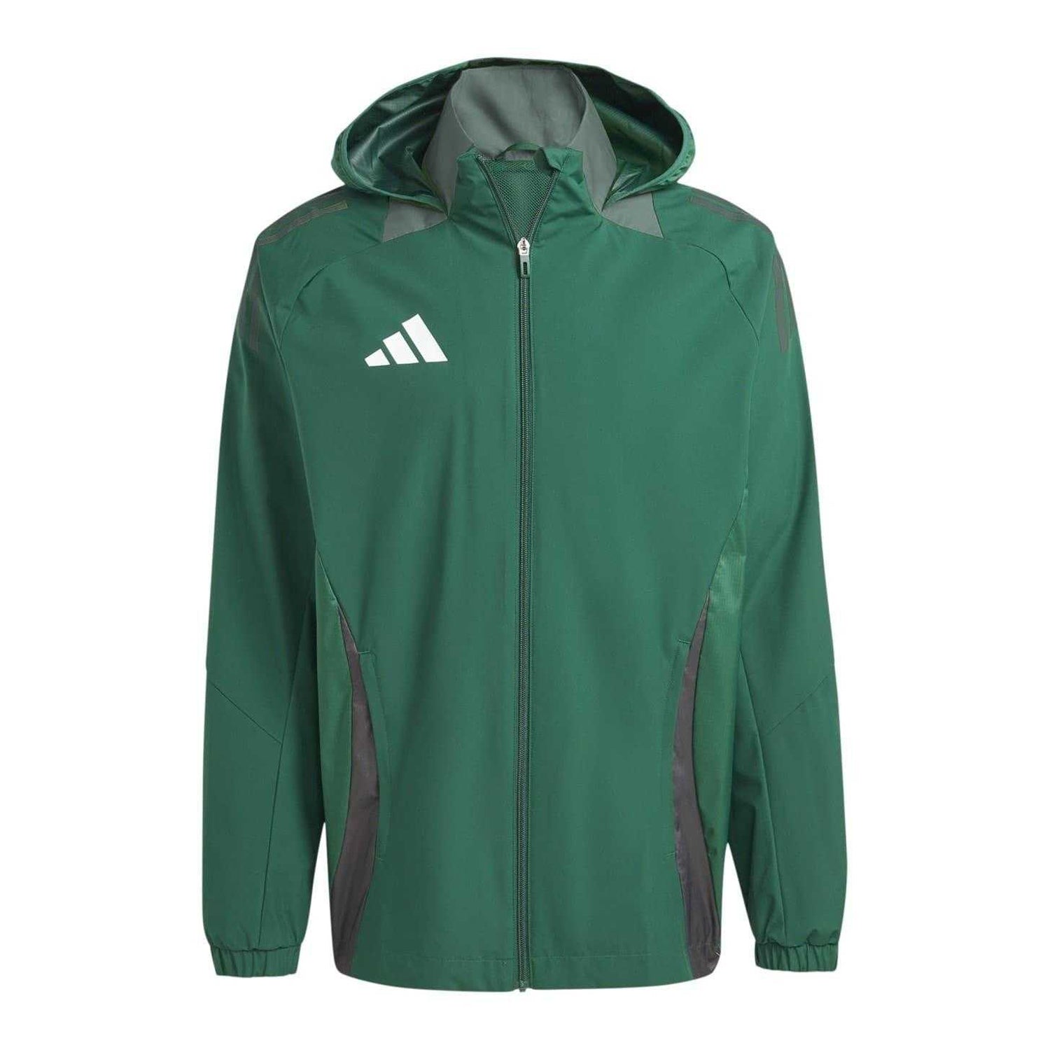Dark Green - Front - Adidas Mens Tiro 24 Competition Anorak