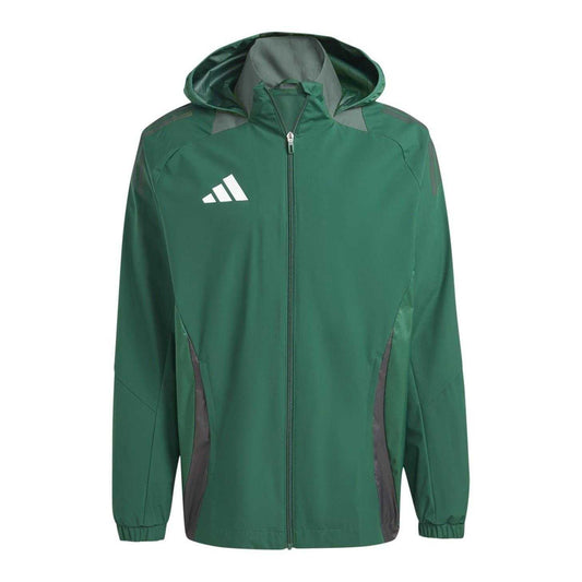 Dark Green - Front - Adidas Mens Tiro 24 Competition Anorak
