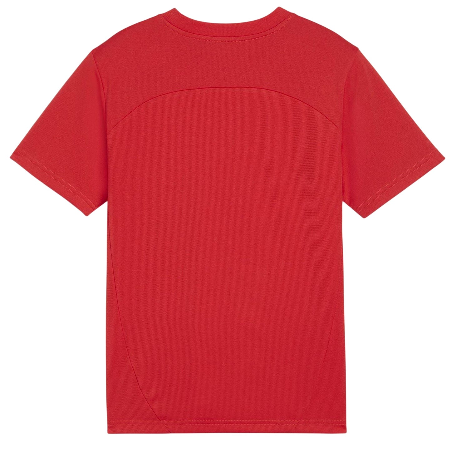 Red - Back - Puma Childrens-Kids TeamFinal Performance T-Shirt
