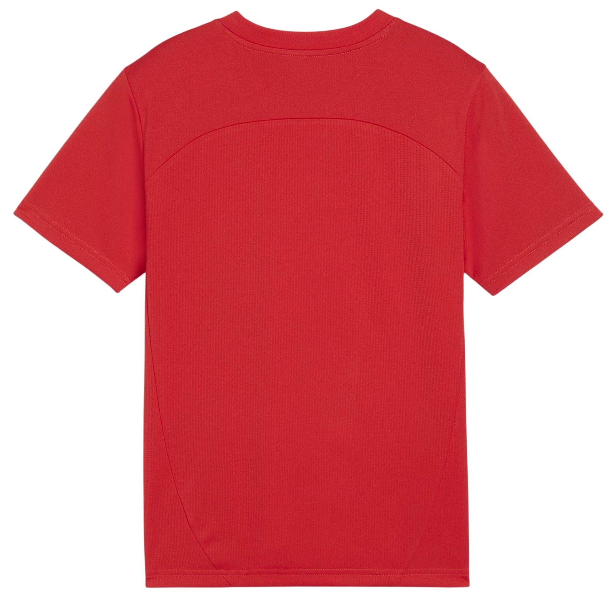 Red - Back - Puma Childrens-Kids TeamFinal Performance T-Shirt