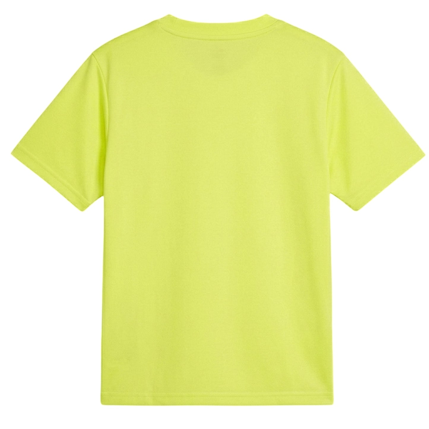Yellow - Back - Puma Childrens-Kids TeamFinal Performance T-Shirt