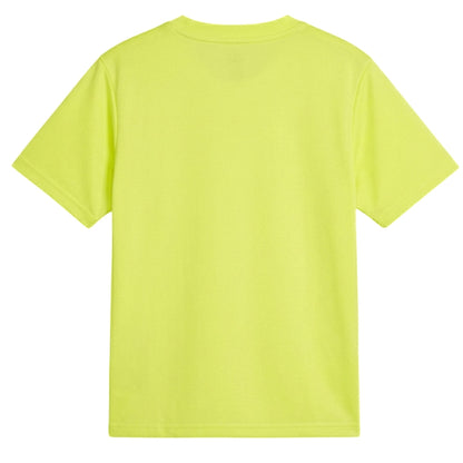 Yellow - Back - Puma Childrens-Kids TeamFinal Performance T-Shirt