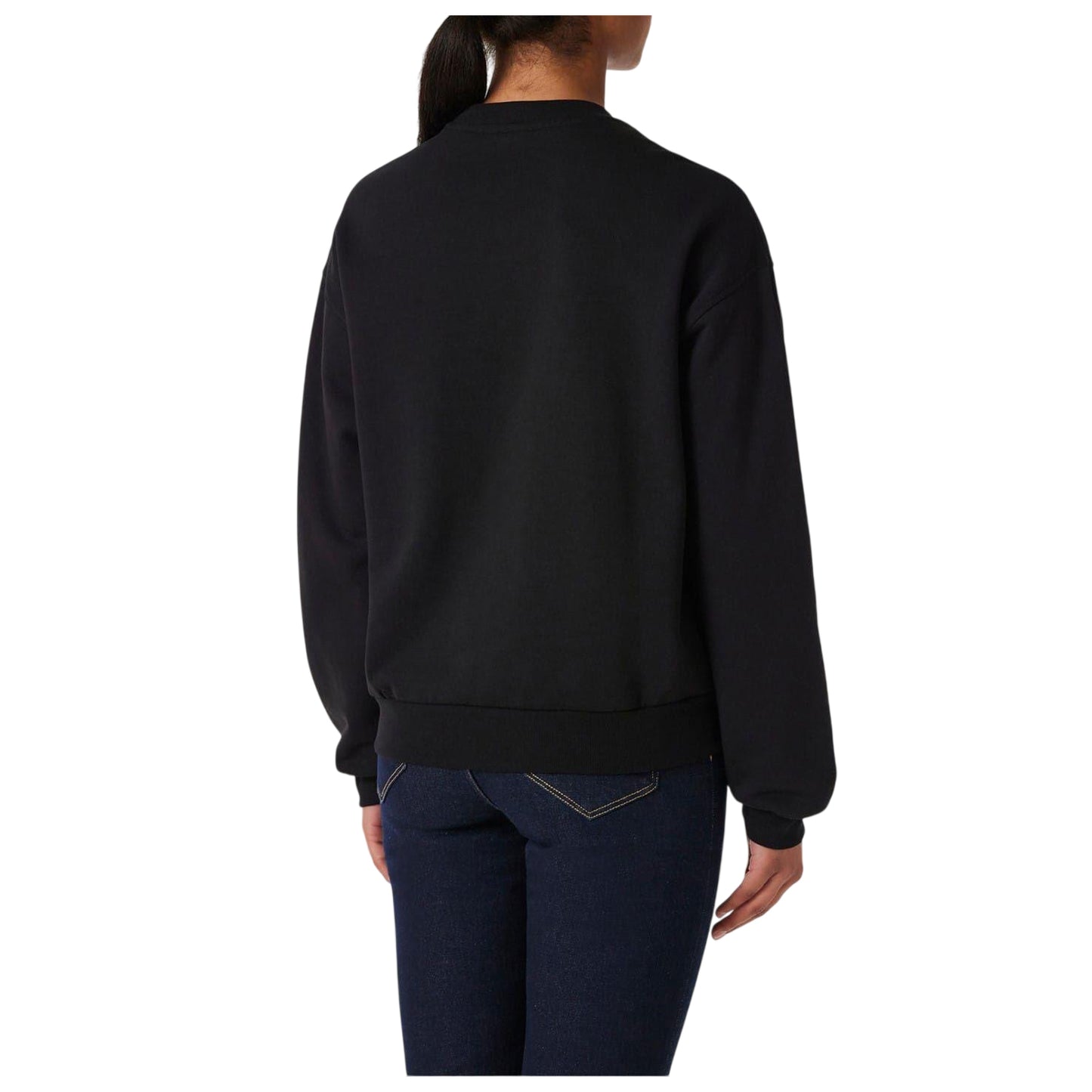 Black - Back - Paul Smith Womens-Ladies Logo Sweatshirt