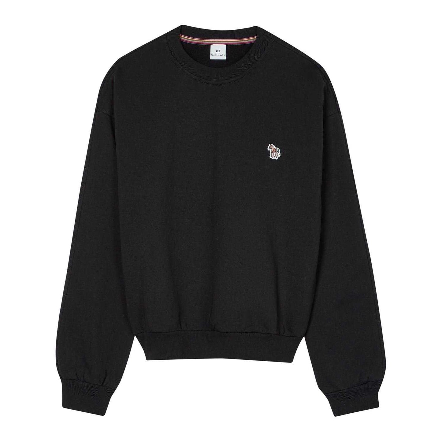 Black - Front - Paul Smith Womens-Ladies Logo Sweatshirt