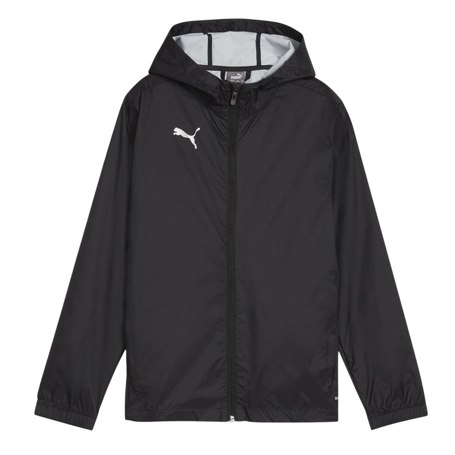 Puma Black - Front - Puma Childrens-Kids TeamFinal Jacket