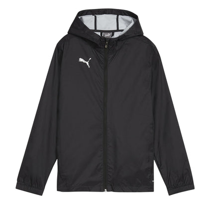 Puma Black - Front - Puma Childrens-Kids TeamFinal Jacket