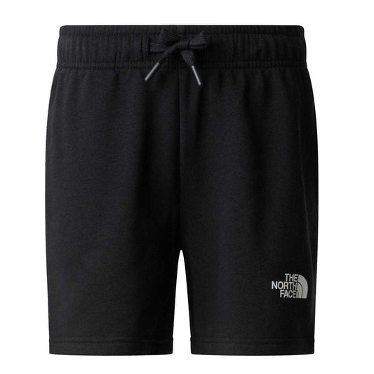 Black - Front - The North Face Childrens-Kids Simple Dome Fleece Shorts