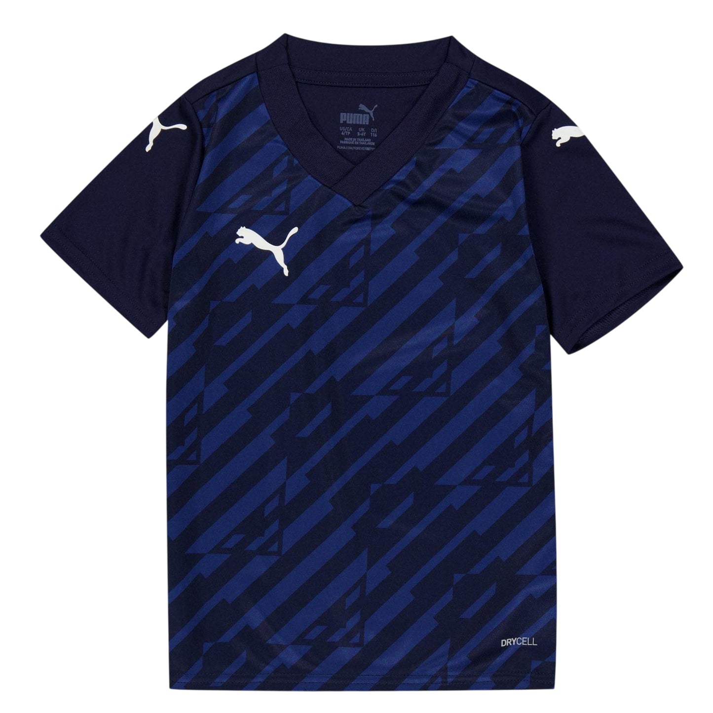 Peacoat - Front - Puma Childrens-Kids TeamULTIMATE T-Shirt