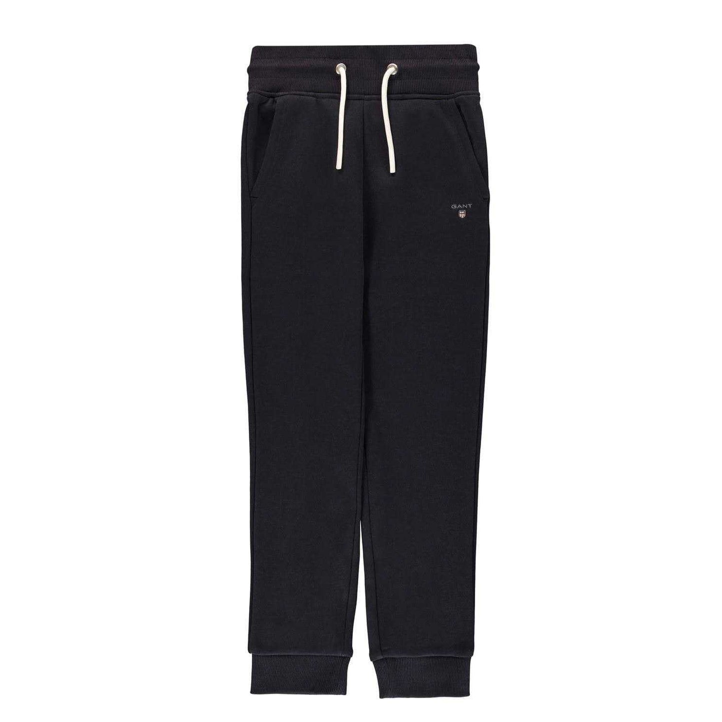 Navy - Front - Gant Childrens-Kids Original Sweatpants