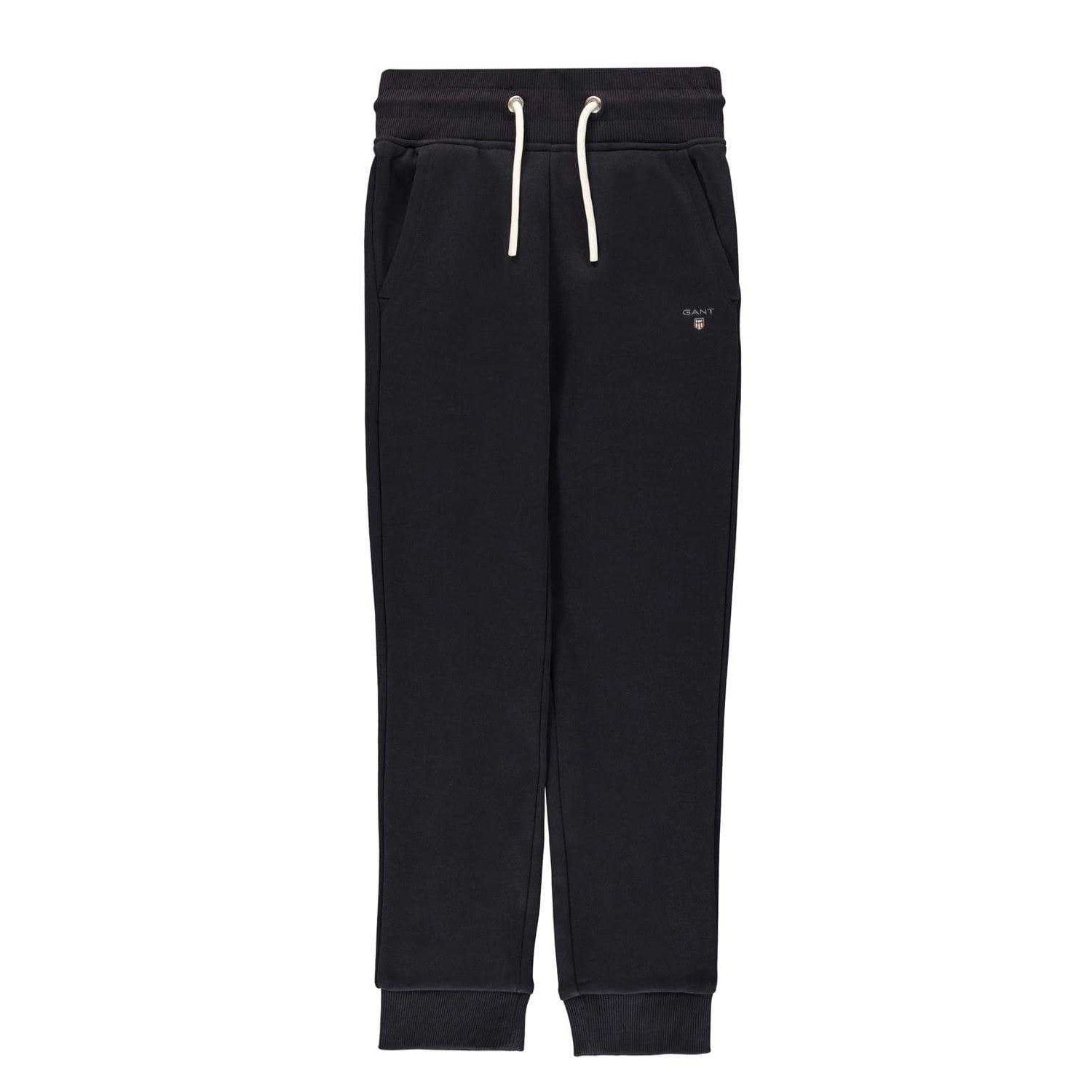 Navy - Front - Gant Childrens-Kids Original Sweatpants