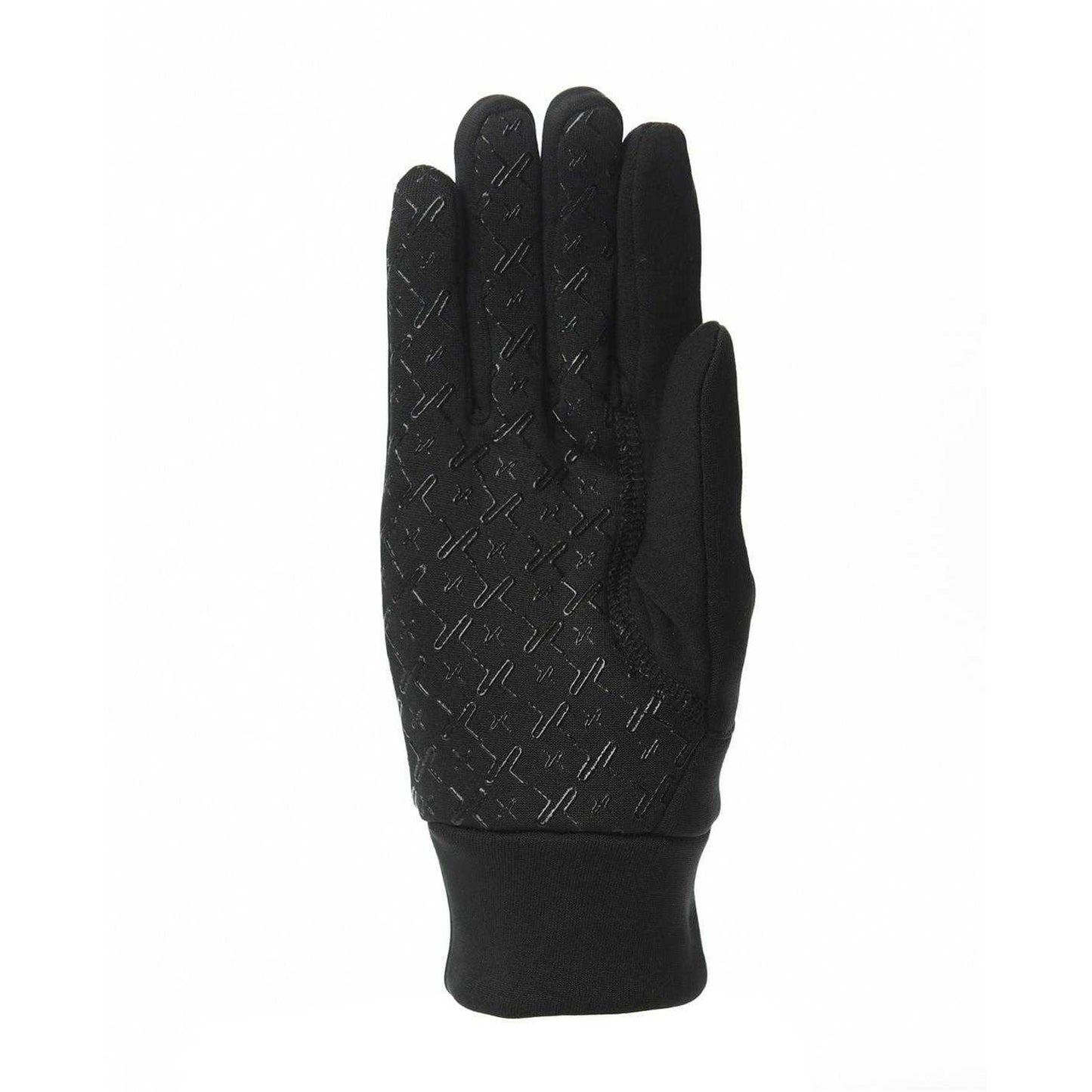 Black - Back - Extremities Unisex Adult Stick Pline Touch Screen Walking Gloves