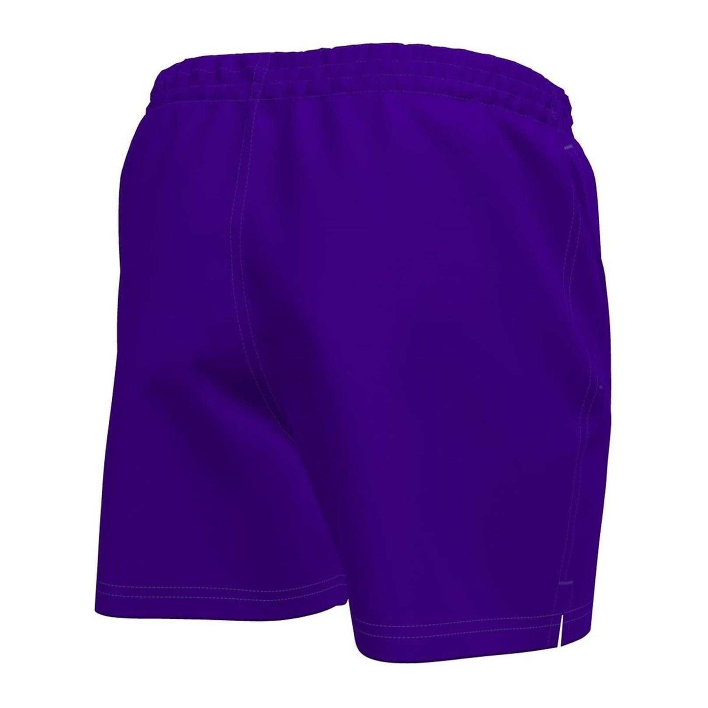 Court Purple - Back - Nike Mens Embroidered Logo Regular Swim Shorts