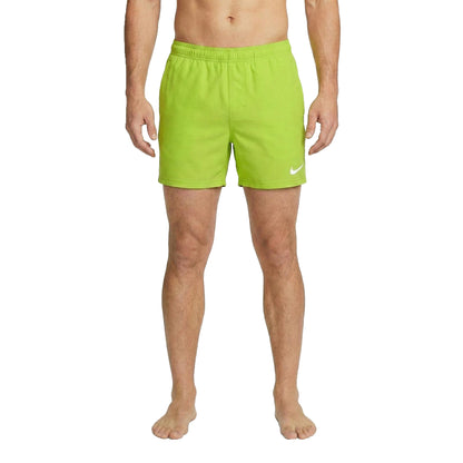 Green - Front - Nike Mens Embroidered Logo Regular Swim Shorts