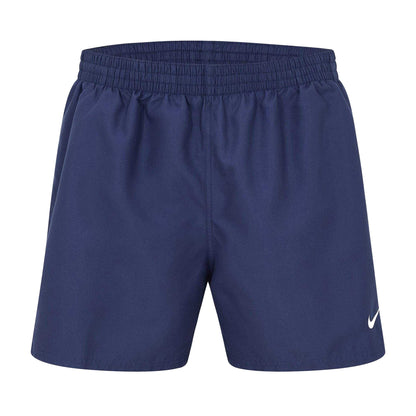 Hydrangea Blue - Front - Nike Mens Embroidered Logo Regular Swim Shorts