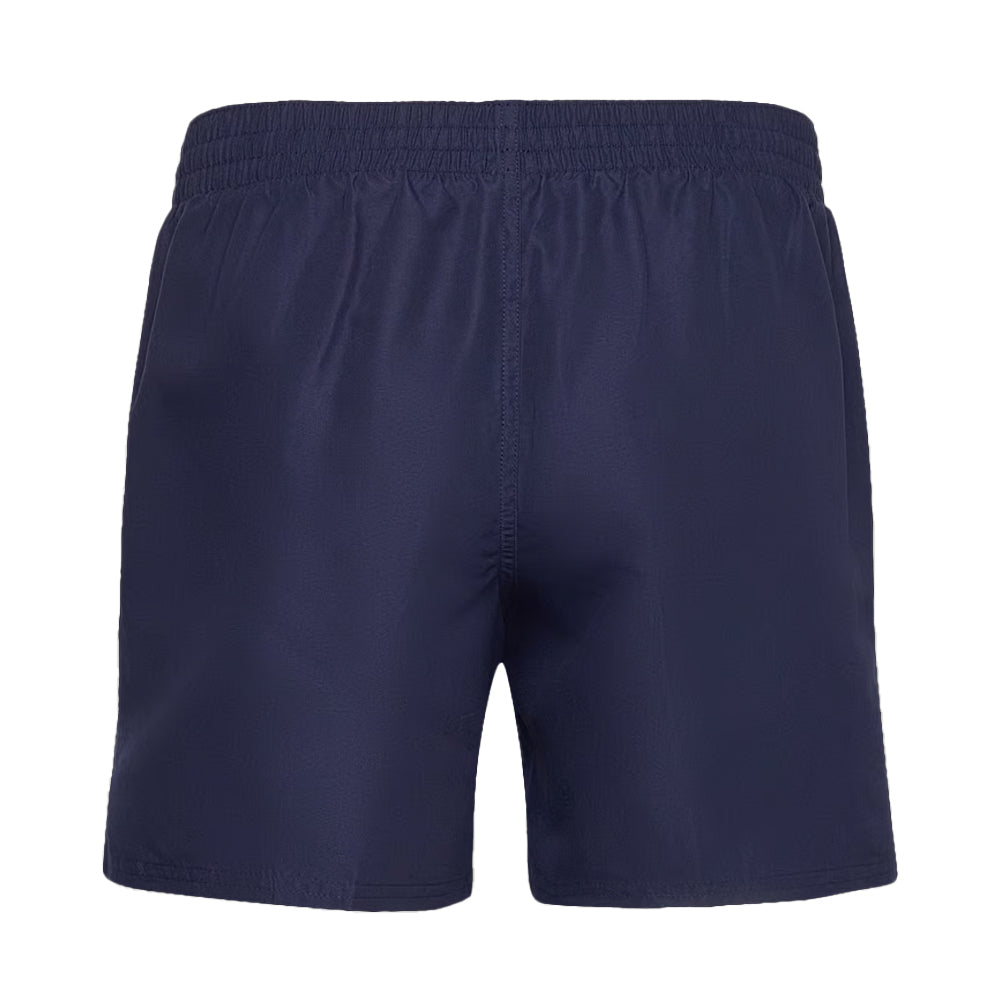 Hydrangea Blue - Back - Nike Mens Embroidered Logo Regular Swim Shorts