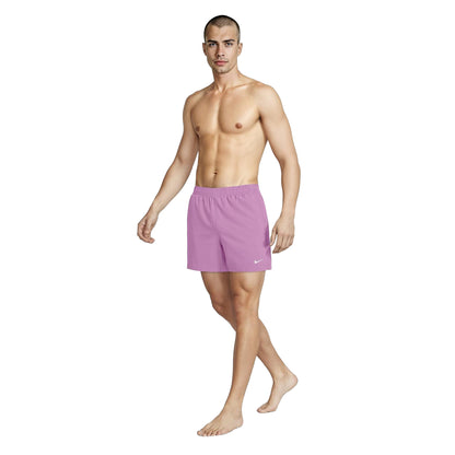 Magenta - Lifestyle - Nike Mens Embroidered Logo Regular Swim Shorts