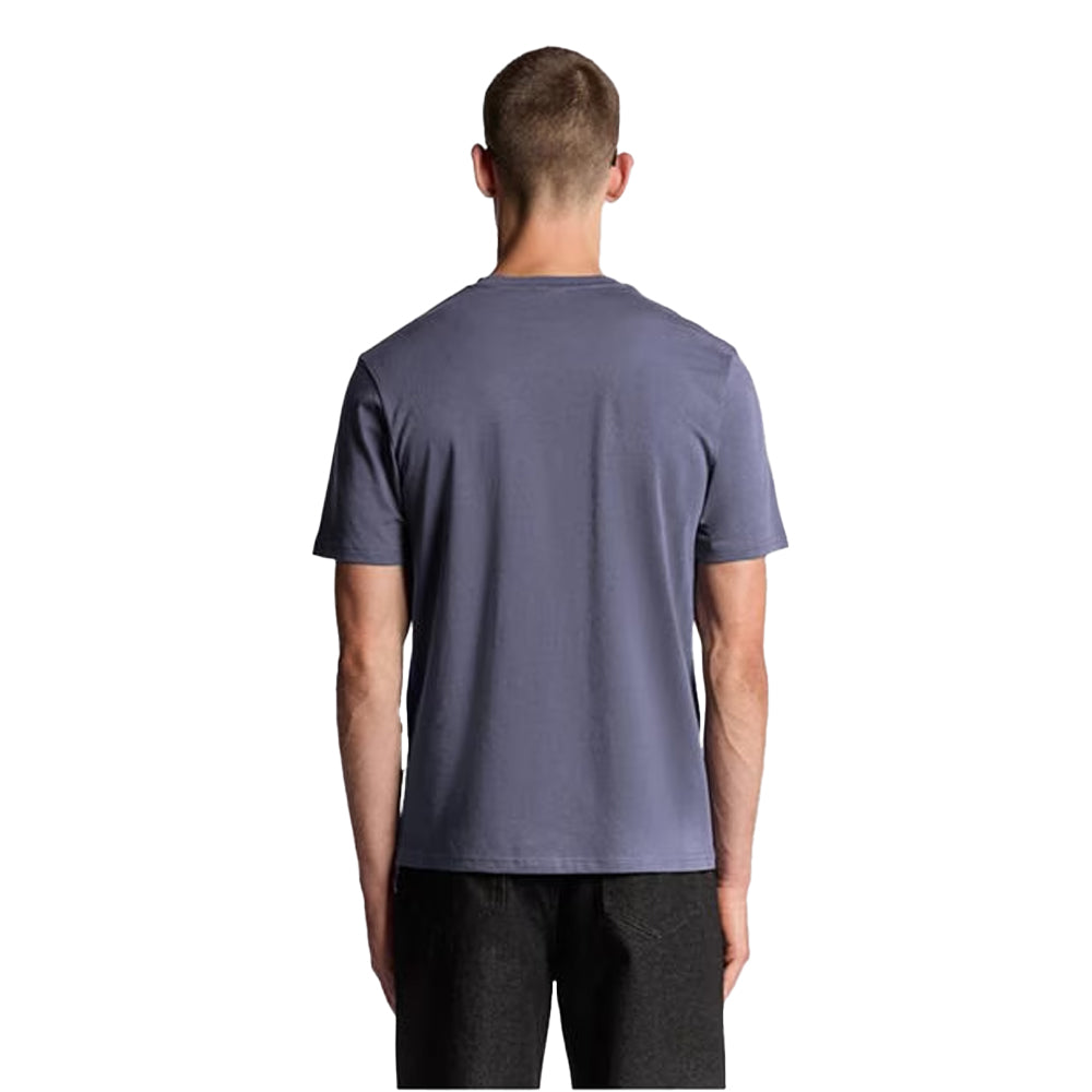 Graystone - Back - Lyle & Scott Mens Logo Cotton T-Shirt