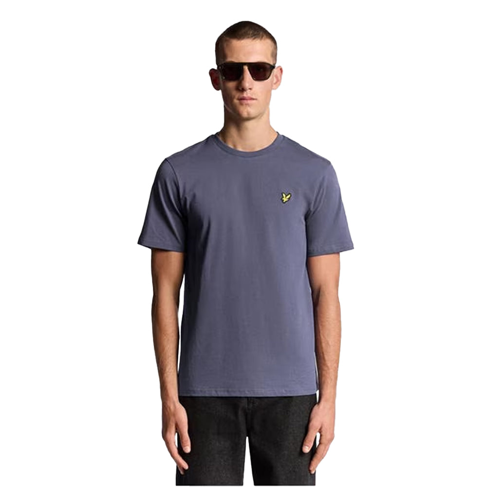 Graystone - Side - Lyle & Scott Mens Logo Cotton T-Shirt