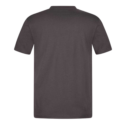 Gunmetal - Back - Lyle & Scott Mens Logo Cotton T-Shirt