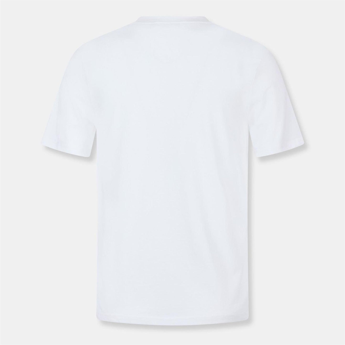 White - Back - Lyle & Scott Mens Logo Cotton T-Shirt