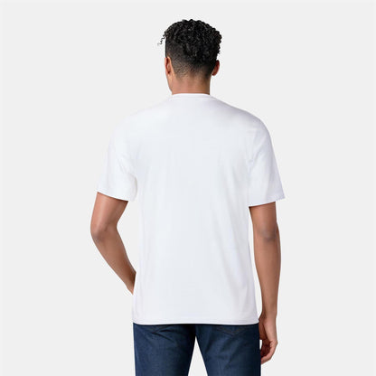 White - Lifestyle - Lyle & Scott Mens Logo Cotton T-Shirt