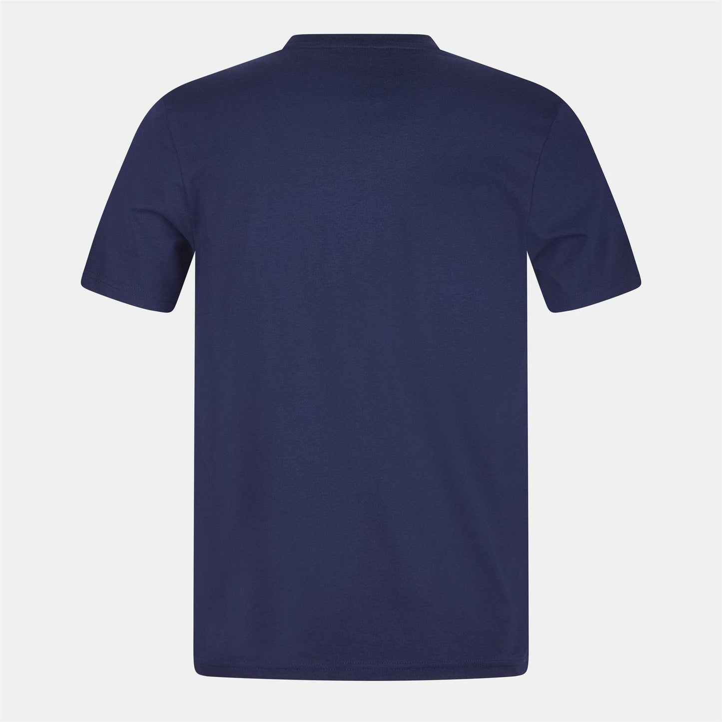 Navy - Back - Lyle & Scott Mens Logo Cotton T-Shirt