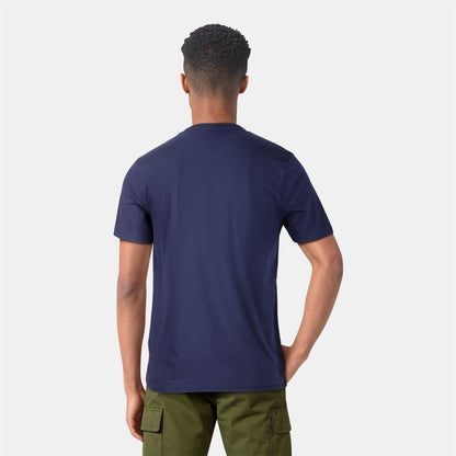 Navy - Lifestyle - Lyle & Scott Mens Logo Cotton T-Shirt