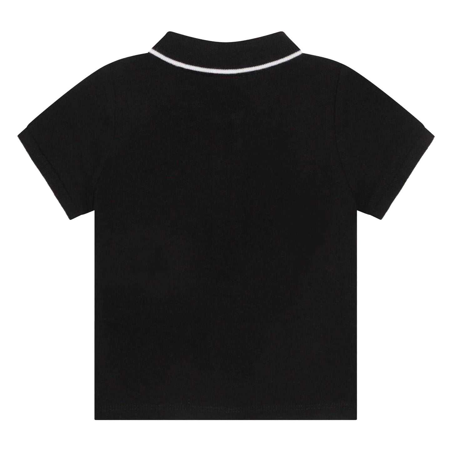 Black - Back - Boss Baby Boys Cotton Polo Shirt