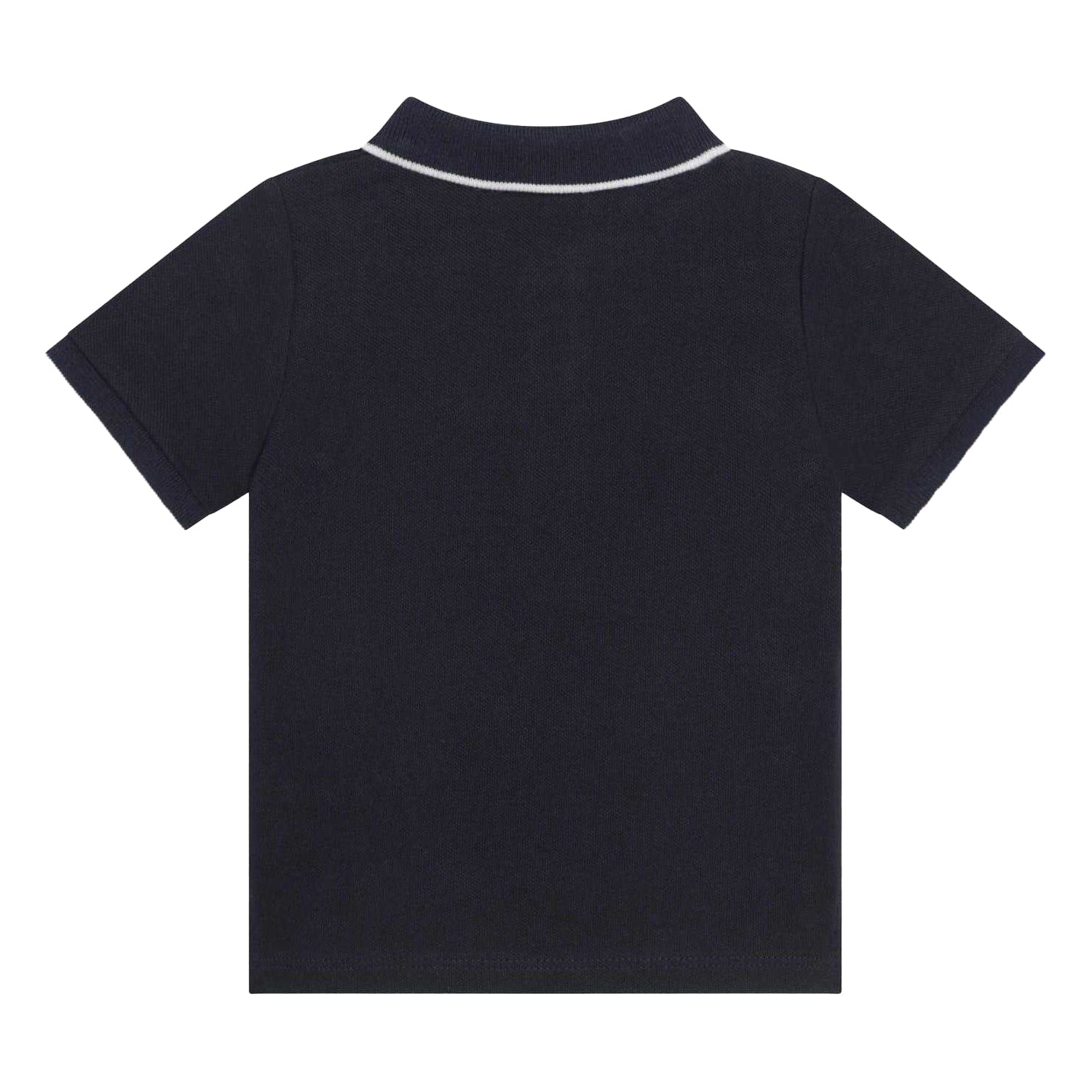 Navy - Back - Boss Baby Boys Cotton Polo Shirt