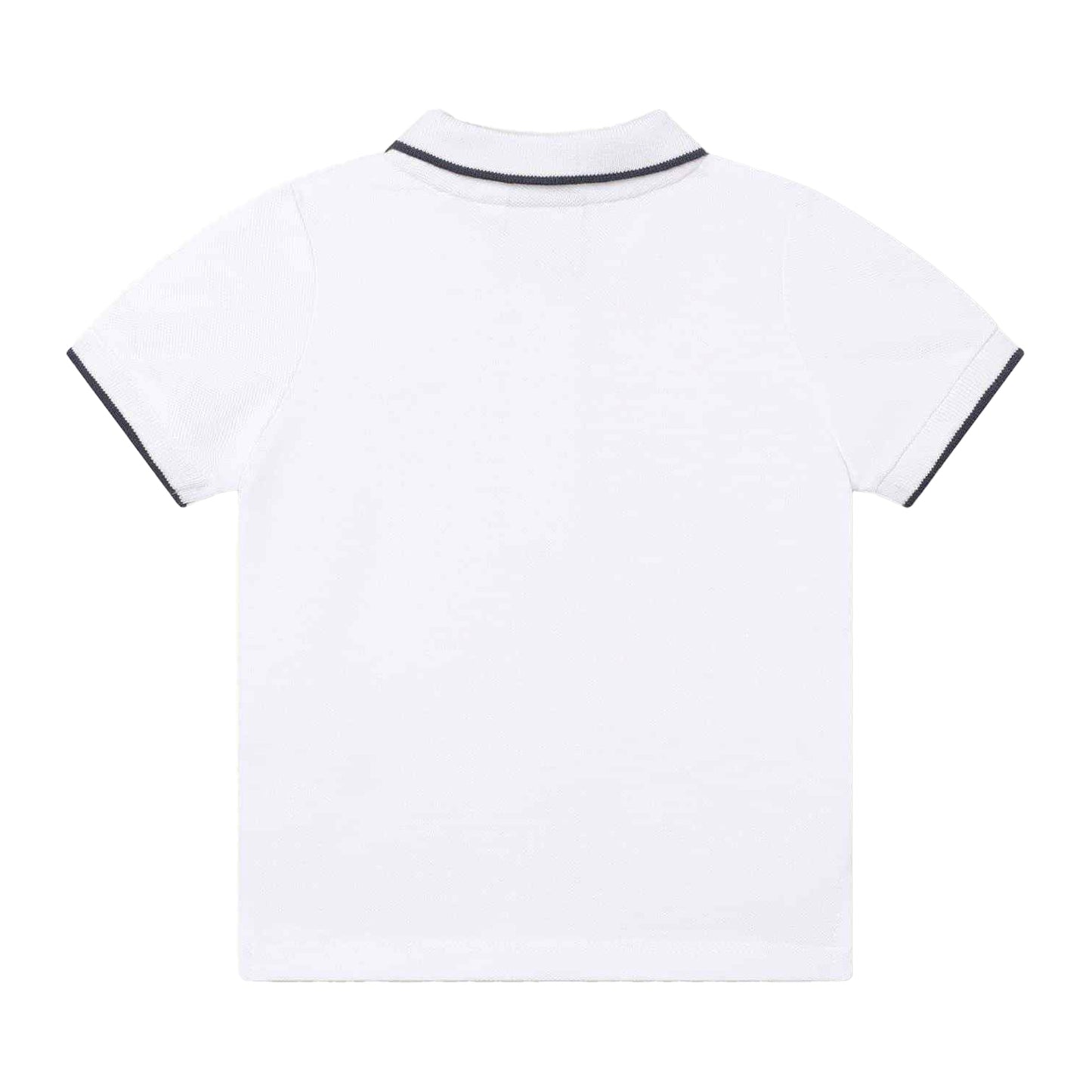White - Back - Boss Baby Boys Cotton Polo Shirt