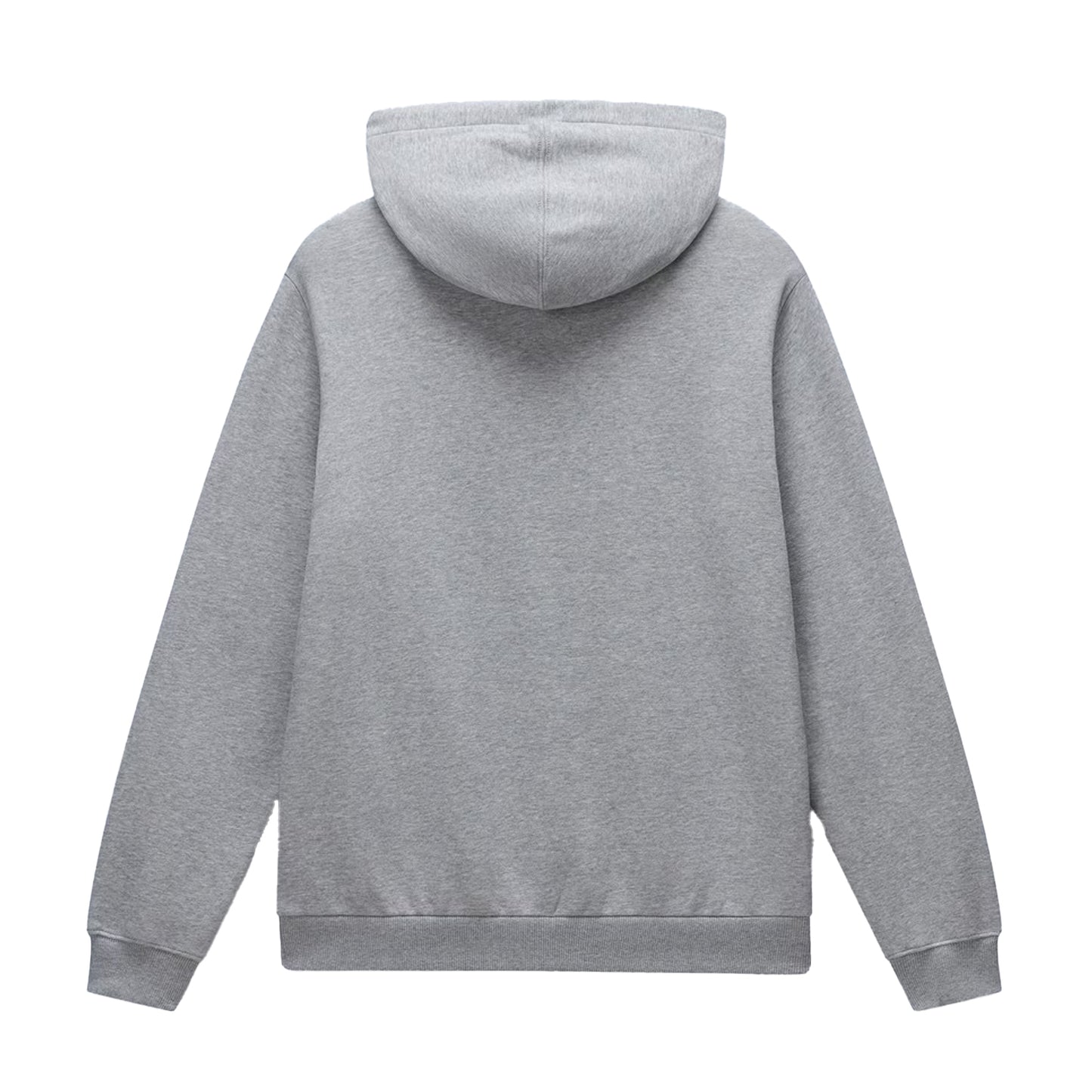 Grey Marl - Back - Napapijri Mens Logo Cotton Hoodie