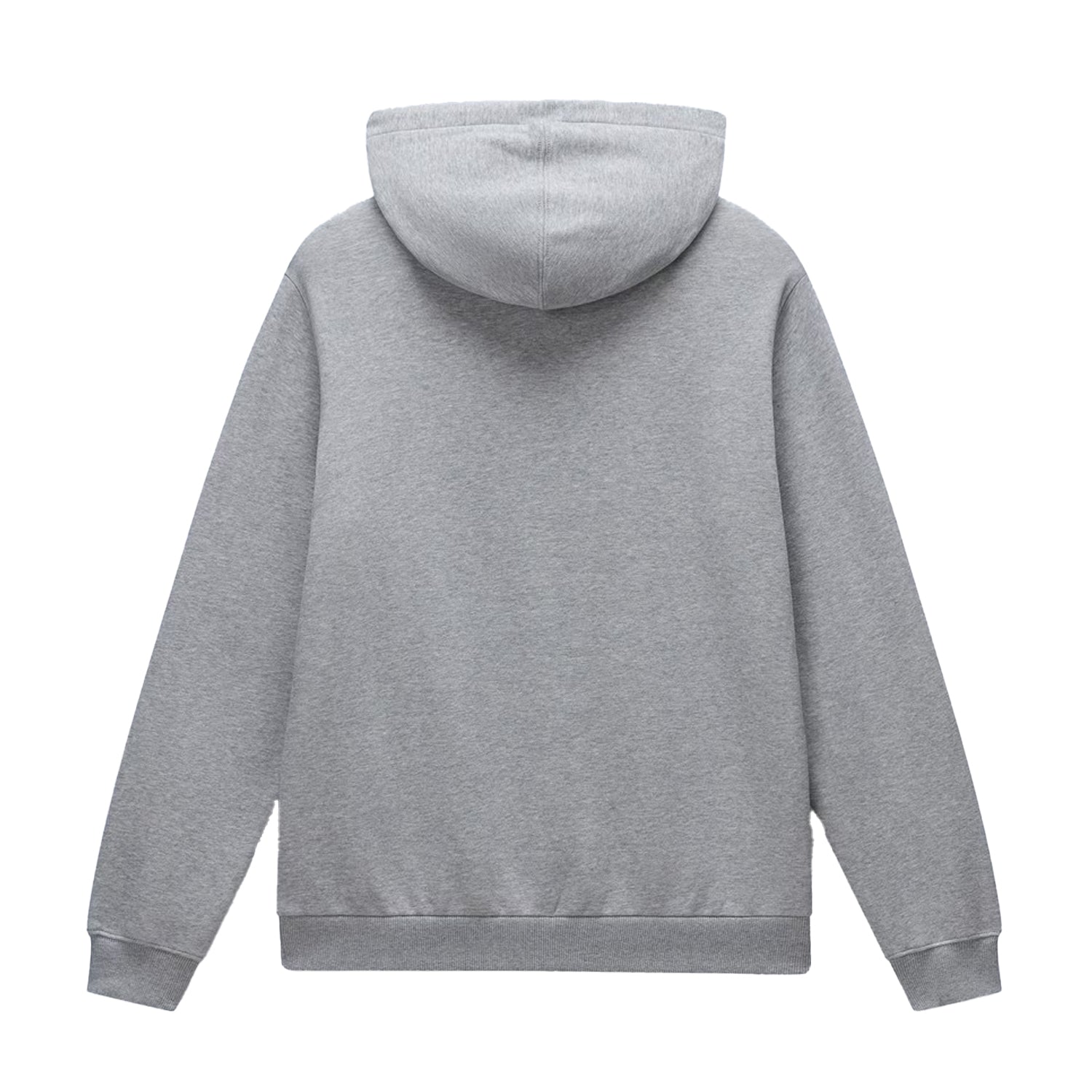 Grey Marl - Back - Napapijri Mens Logo Cotton Hoodie