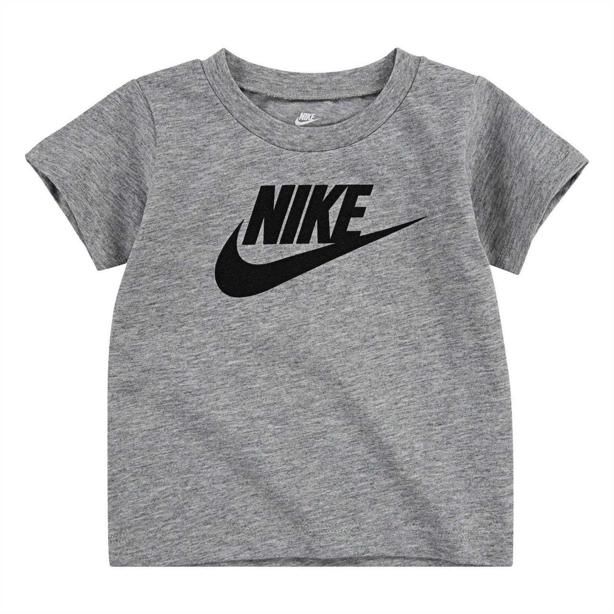 Grey - Front - Nike Toddler Logo Regular T-Shirt