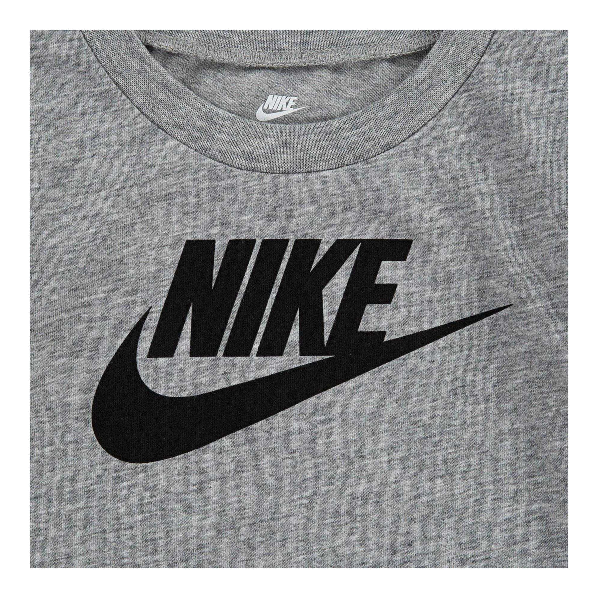 Grey - Side - Nike Toddler Logo Regular T-Shirt