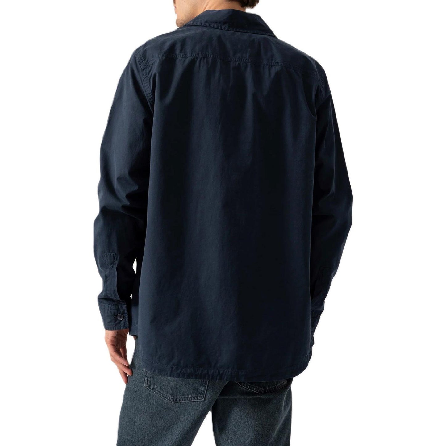Dark Blue - Back - Boss Mens Shirt
